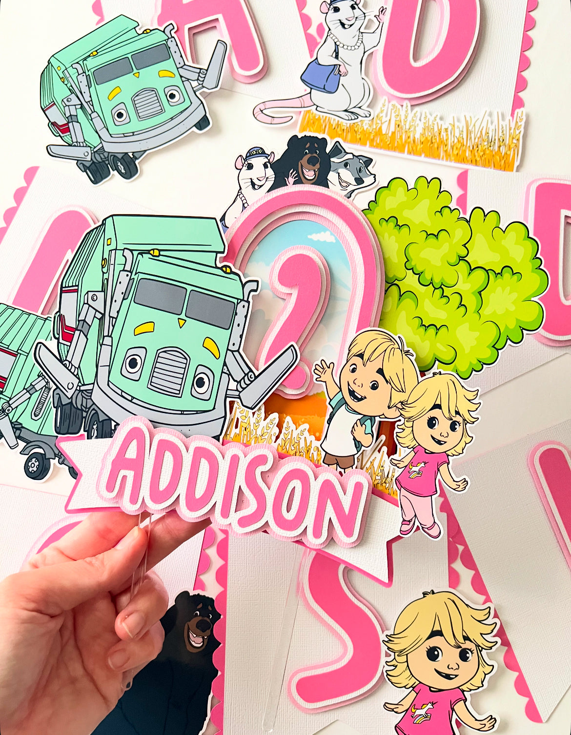 Trash Truck themed Party Decorations