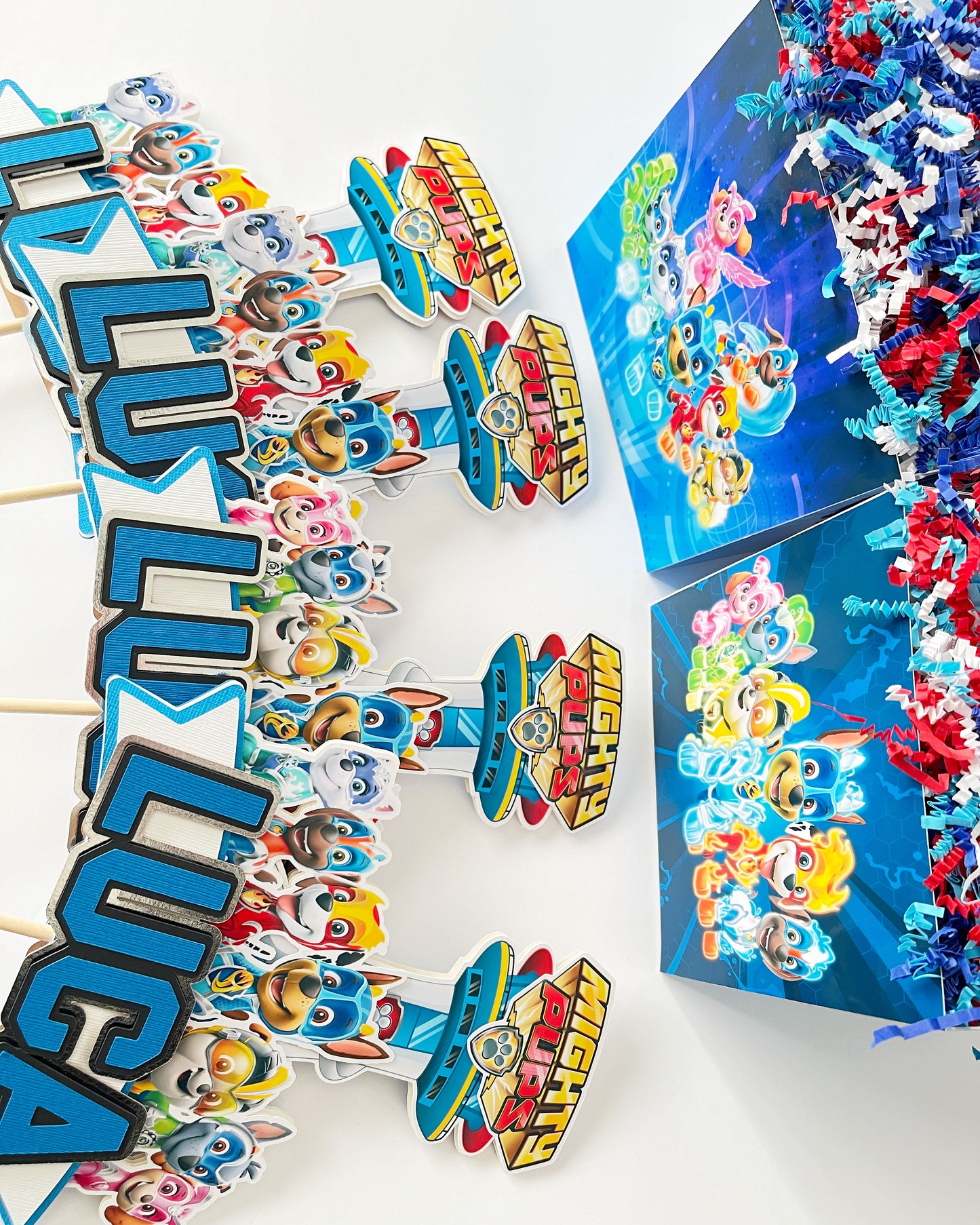 Mighty Pups themed Party Decorations