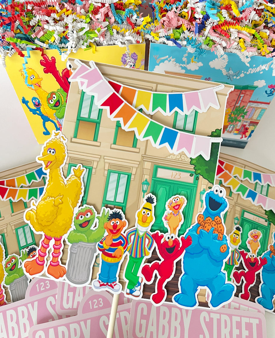 Sesame Street Centerpieces