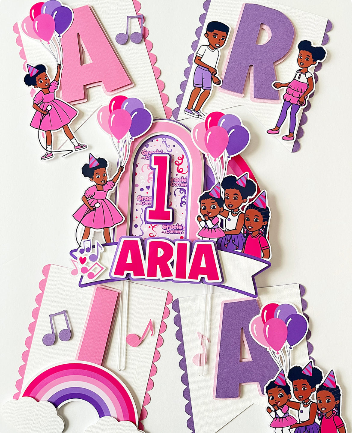 Gracie’s Corner themed Party Decorations