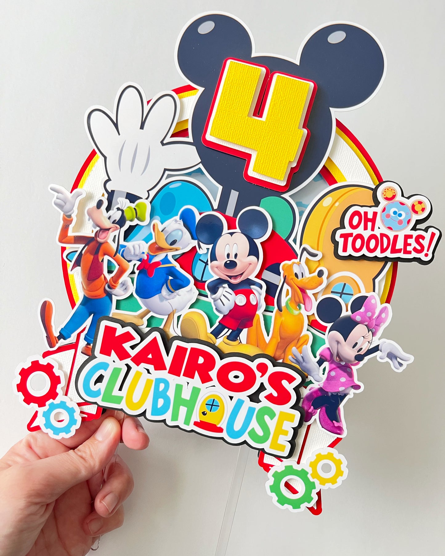 Mickey Mouse Clubhouse themed Party Decorations