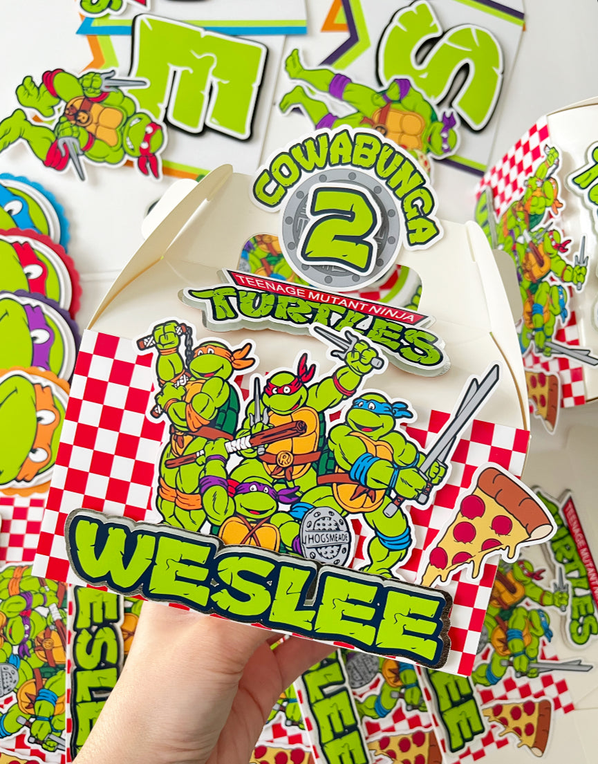 Ninja Turtles themed Party Decorations