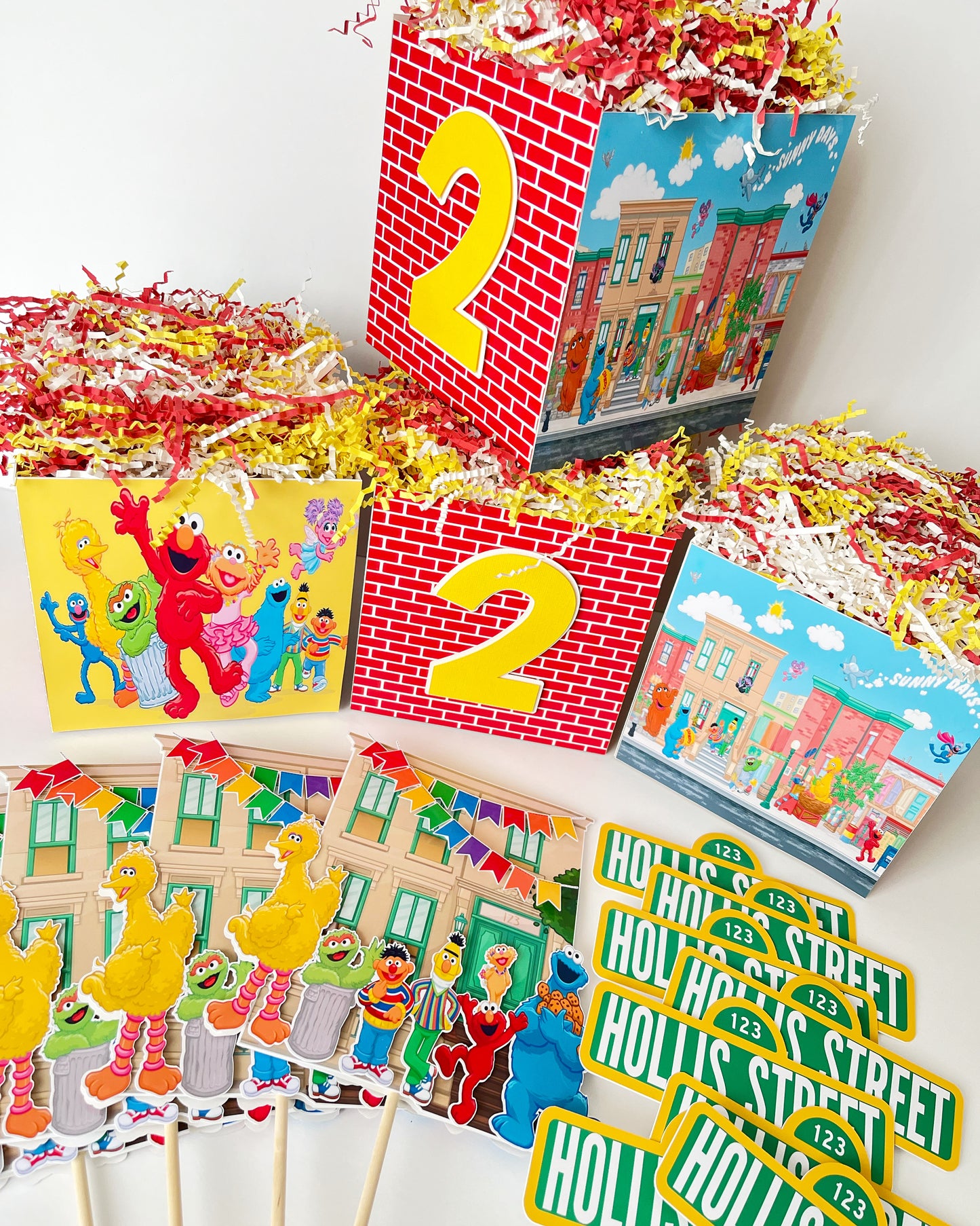 Sesame Street Centerpieces