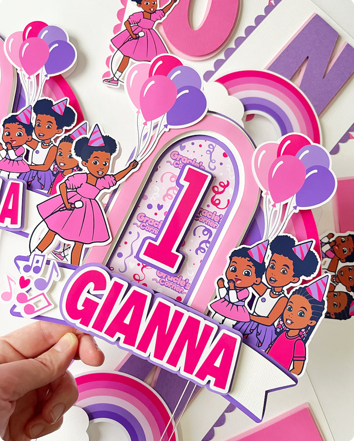 Gracie’s Corner themed Party Decorations