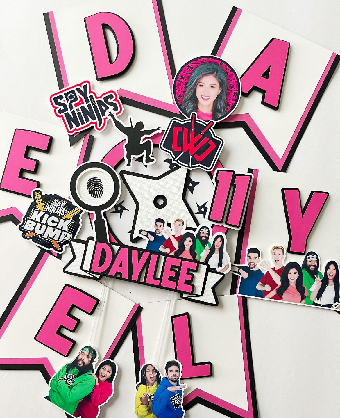 Spy Ninjas themed Party Decorations