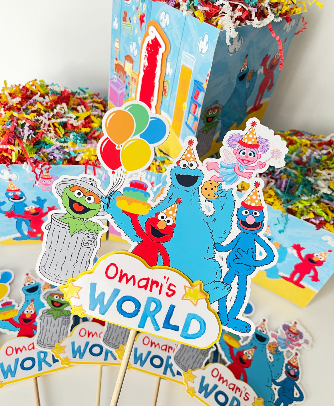 Elmo’s World themed Party Decorations