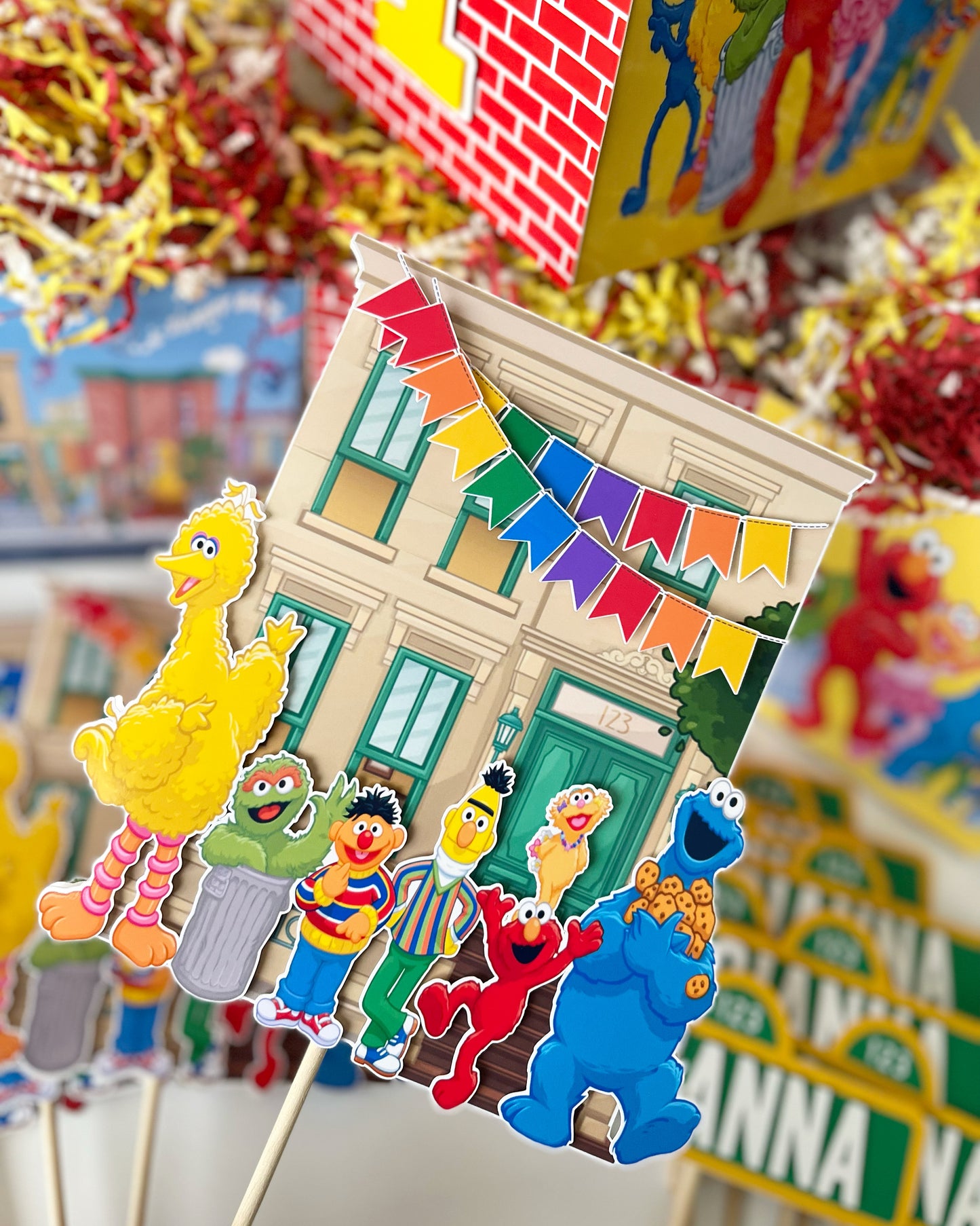 Sesame Street Centerpieces