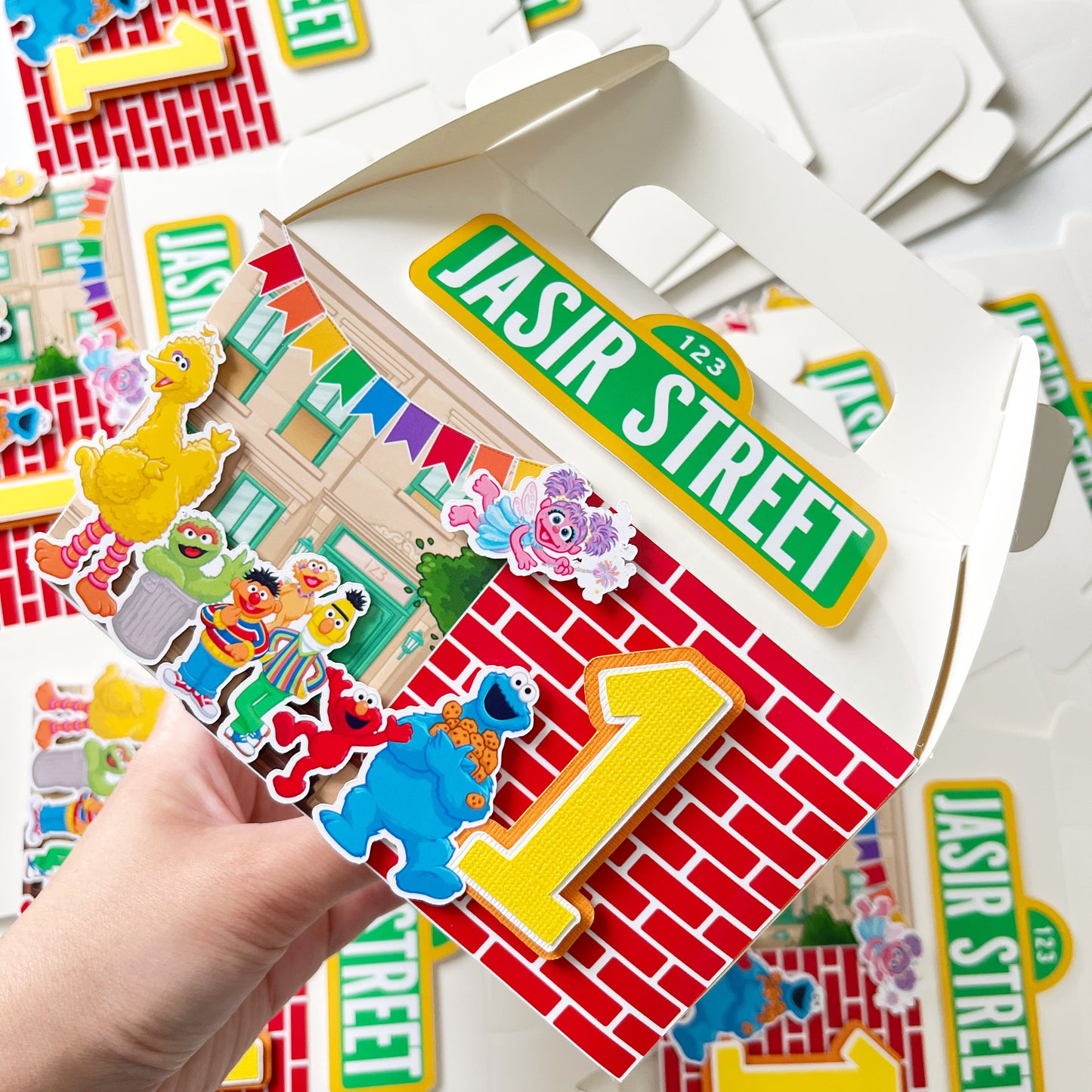 Sesame Street Gable Boxes