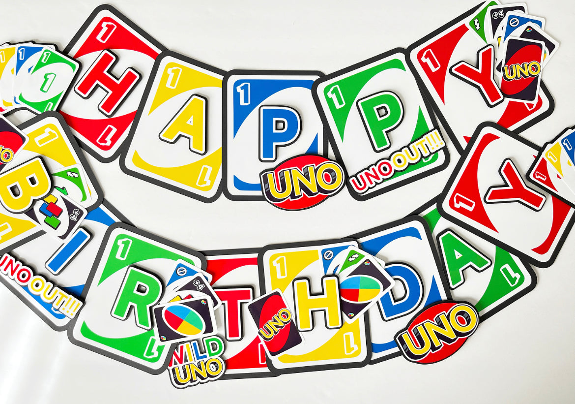 UNO themed Party Decorations