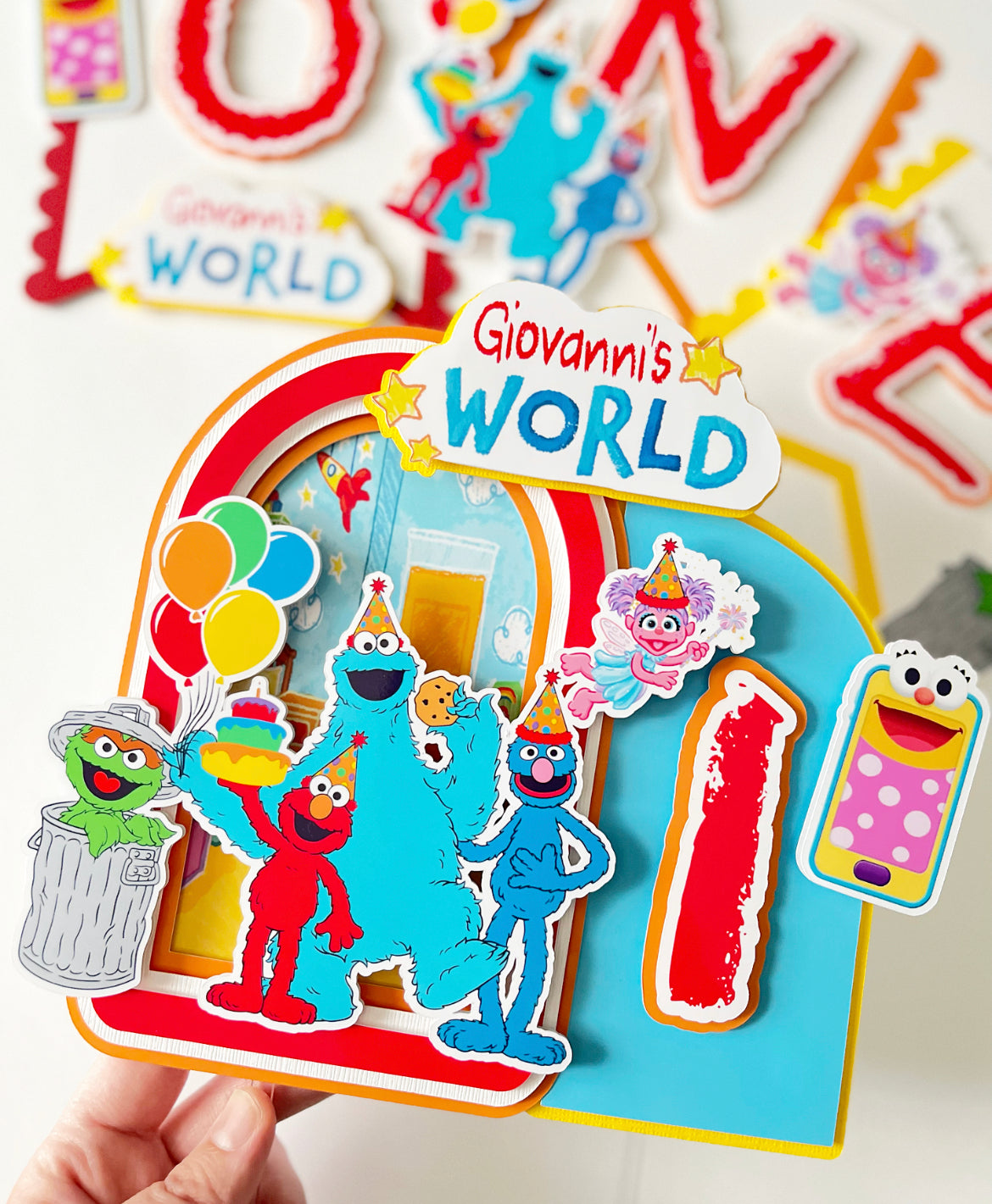 Elmo’s World themed Party Decorations