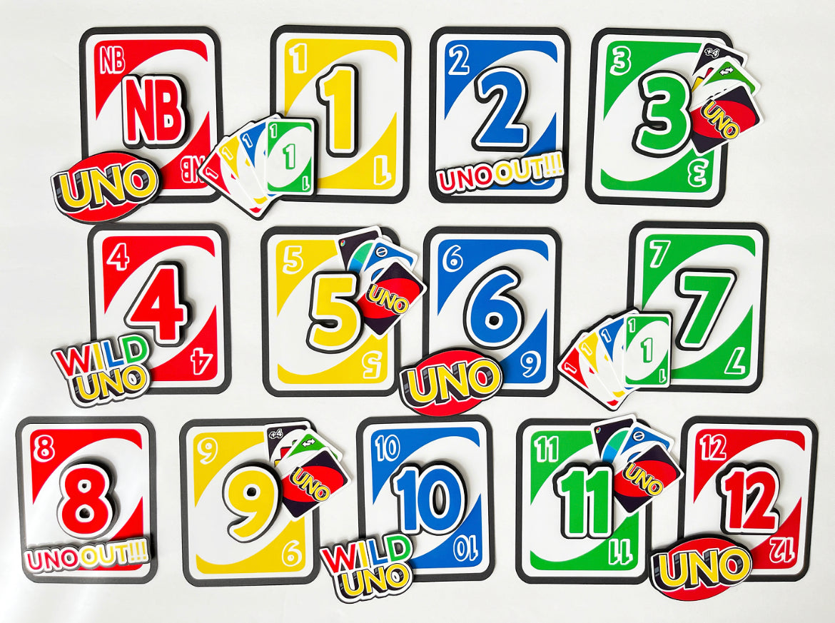 UNO themed Party Decorations