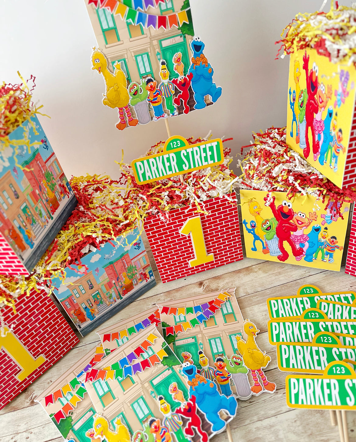 Sesame Street Centerpieces