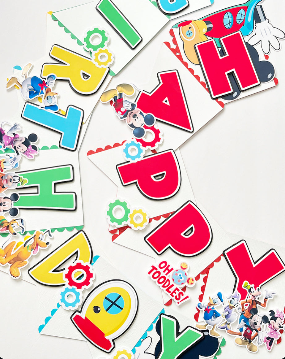 Mickey Mouse Clubhouse themed Party Decorations