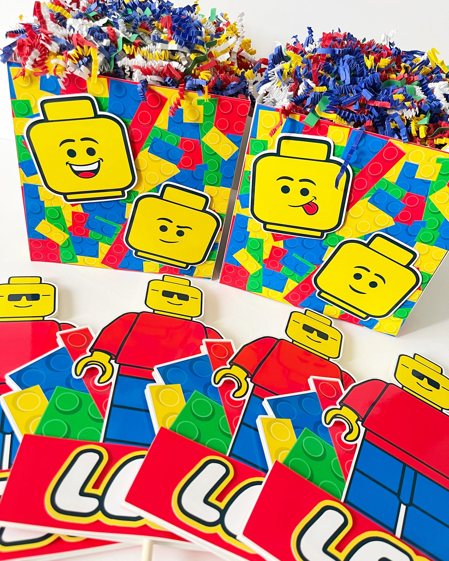 Lego themed Party Decorations