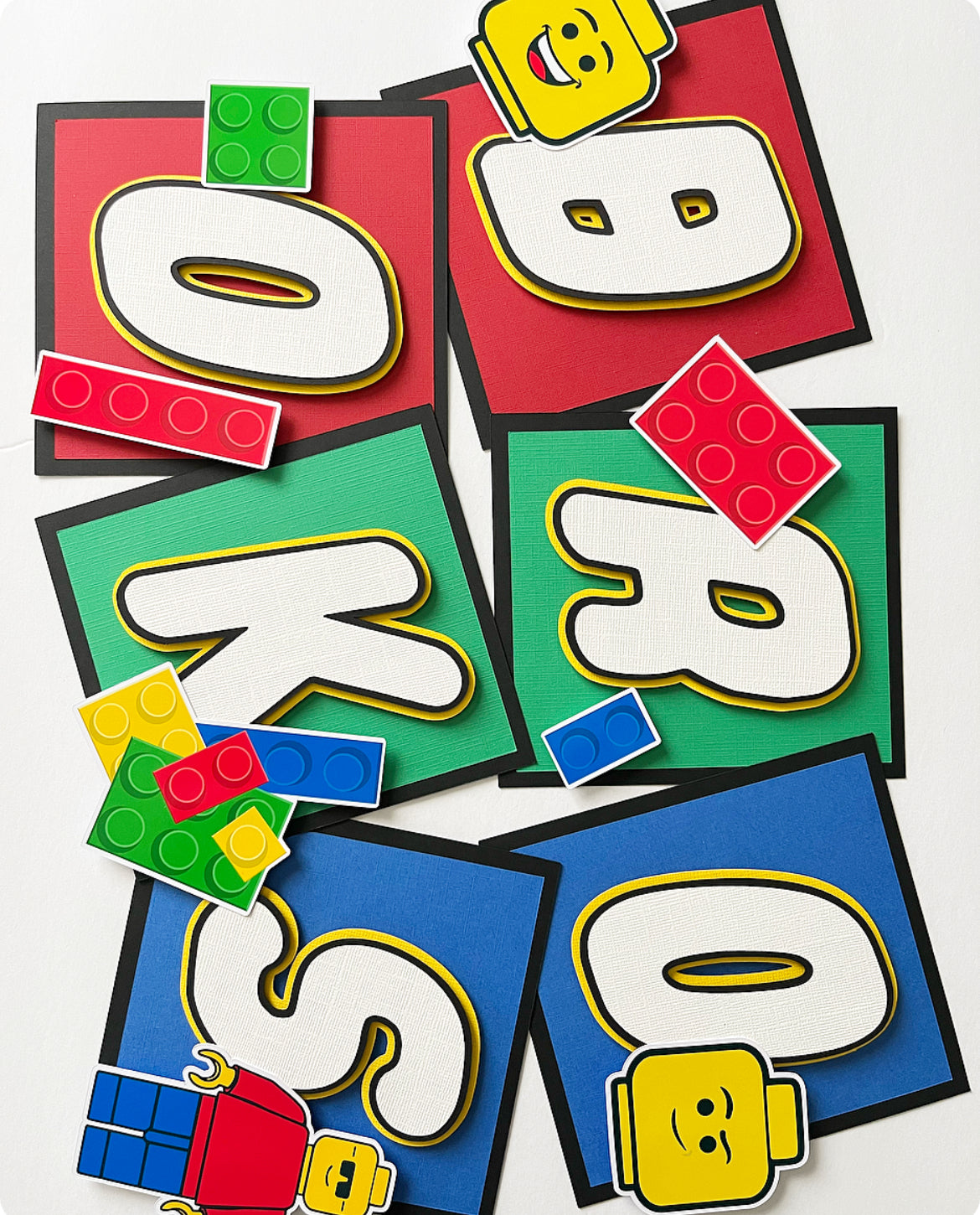 Lego themed Party Decorations