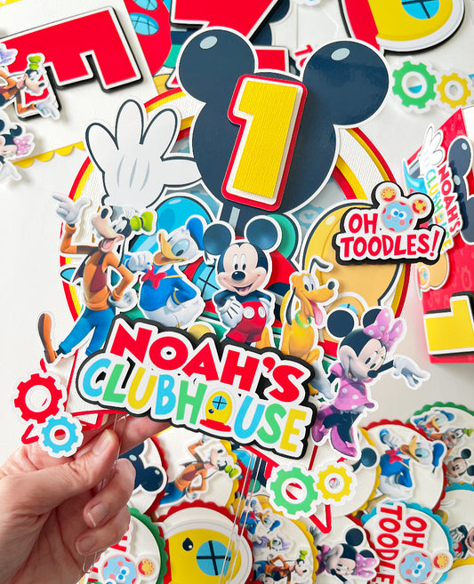 Mickey Mouse Clubhouse themed Party Decorations