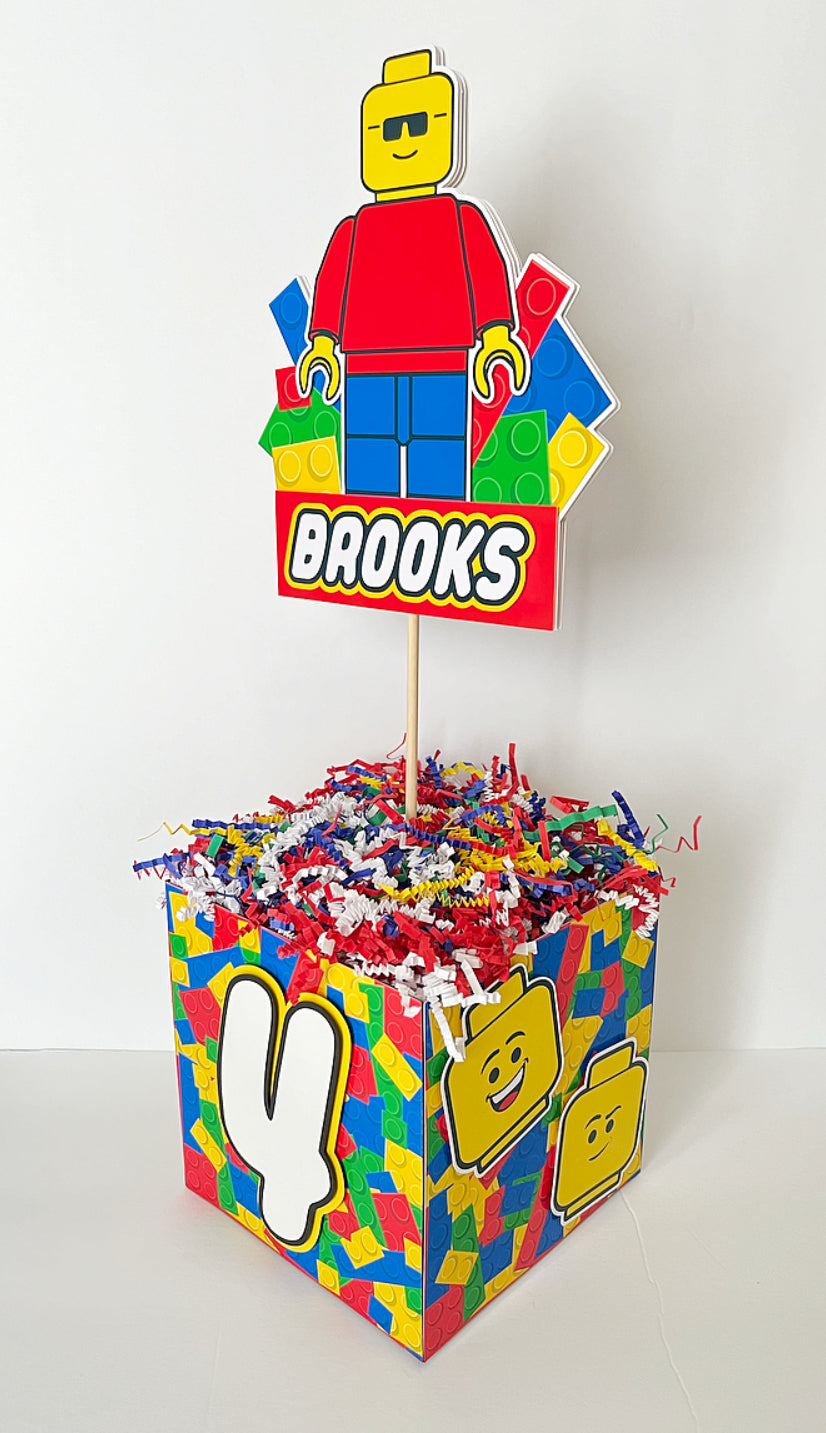 Lego themed Party Decorations