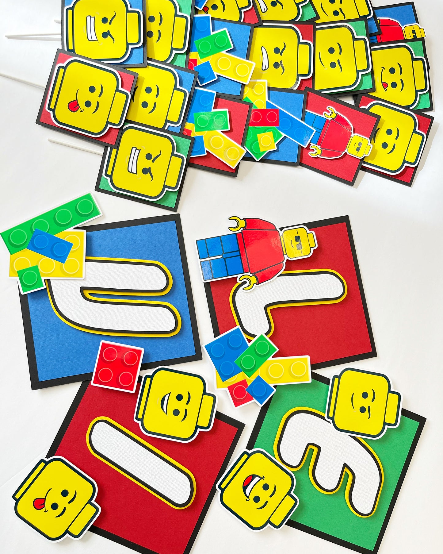 Lego themed Party Decorations