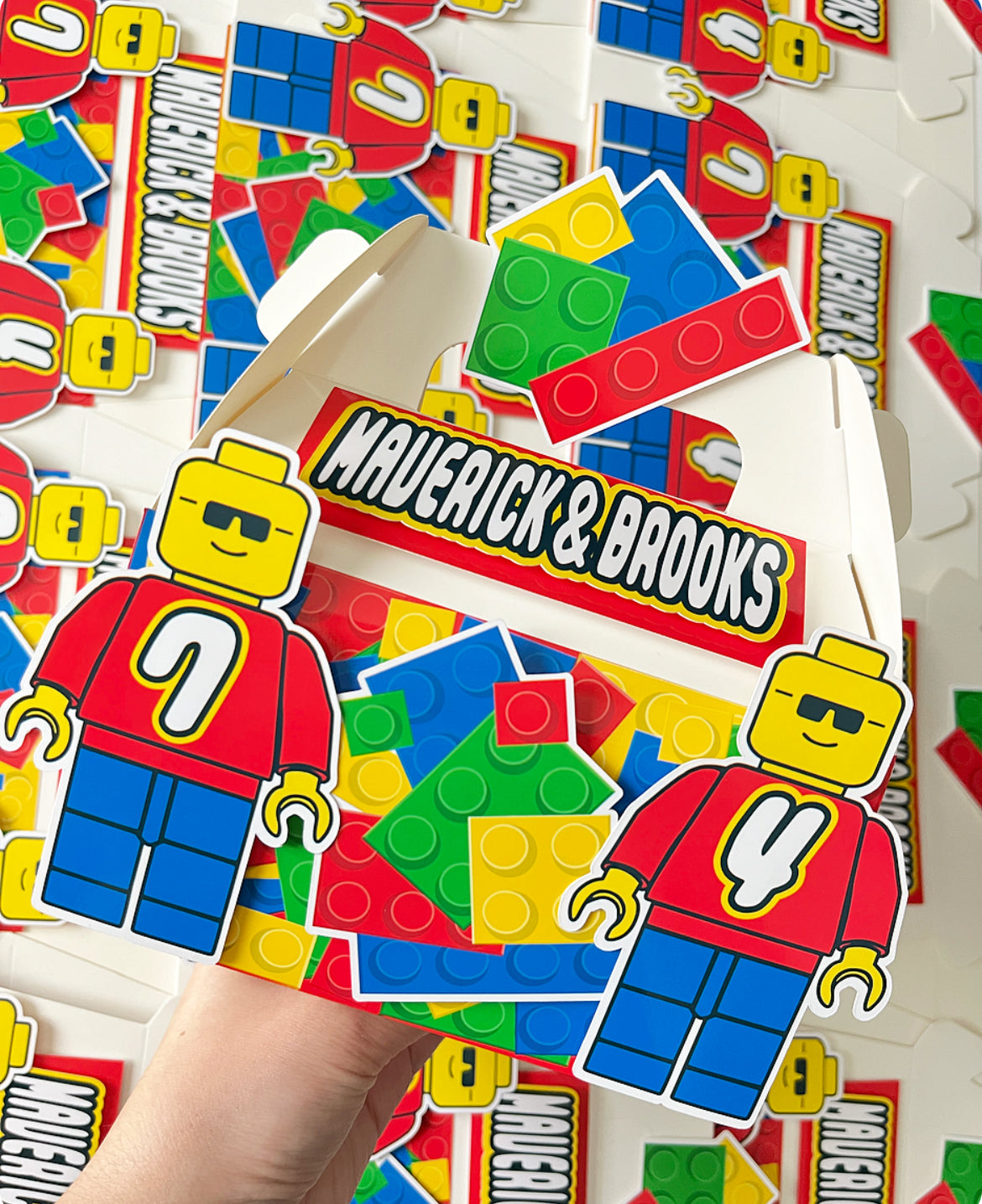 Lego themed Party Decorations