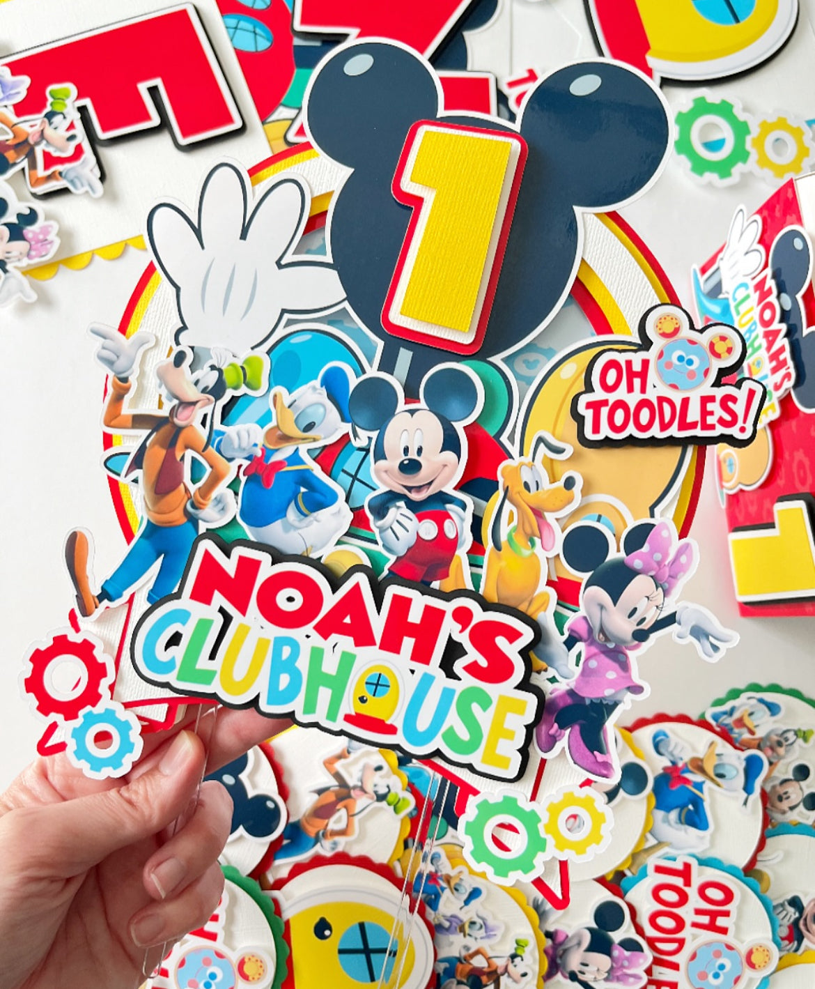Mickey Mouse Clubhouse themed Party Decorations