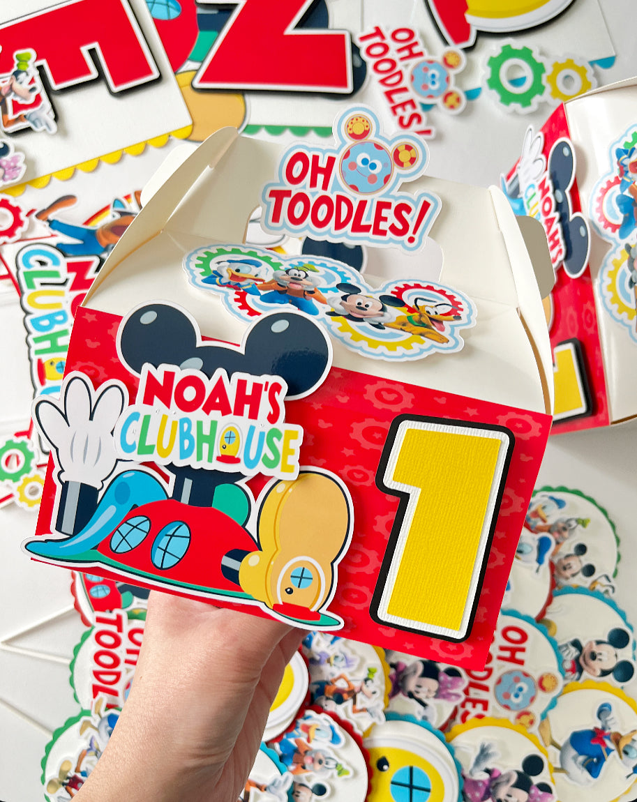 Mickey Mouse Clubhouse themed Party Decorations