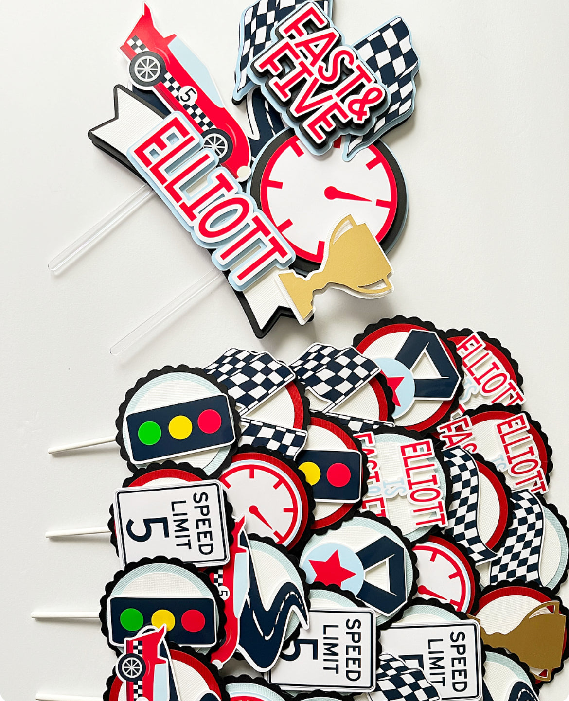 Race Car themed Party Decorations