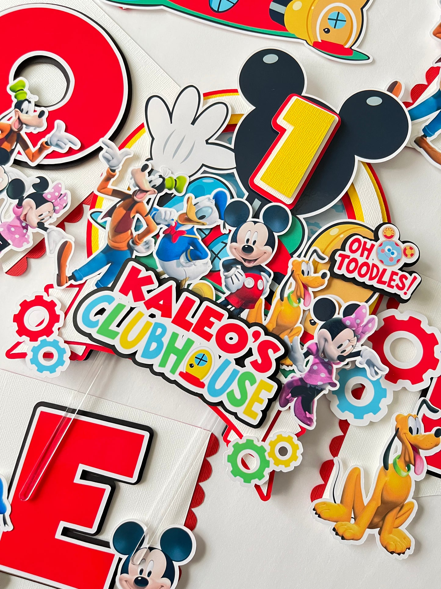 Mickey Mouse Clubhouse themed Party Decorations