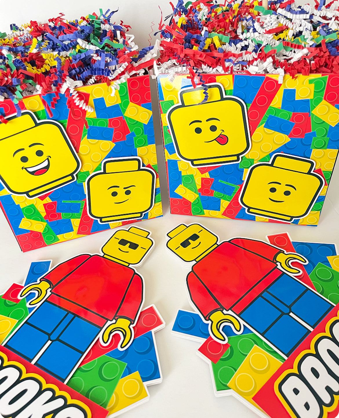 Lego themed Party Decorations