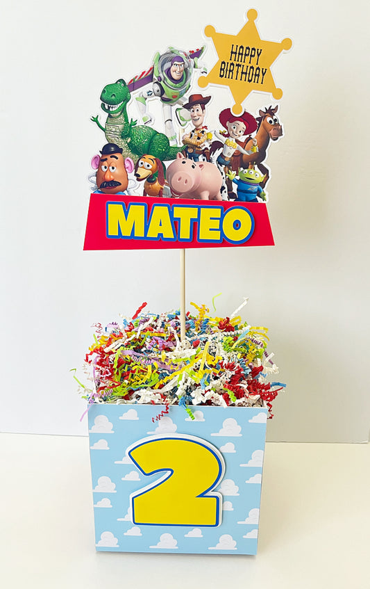 Toy Story themed Centerpieces