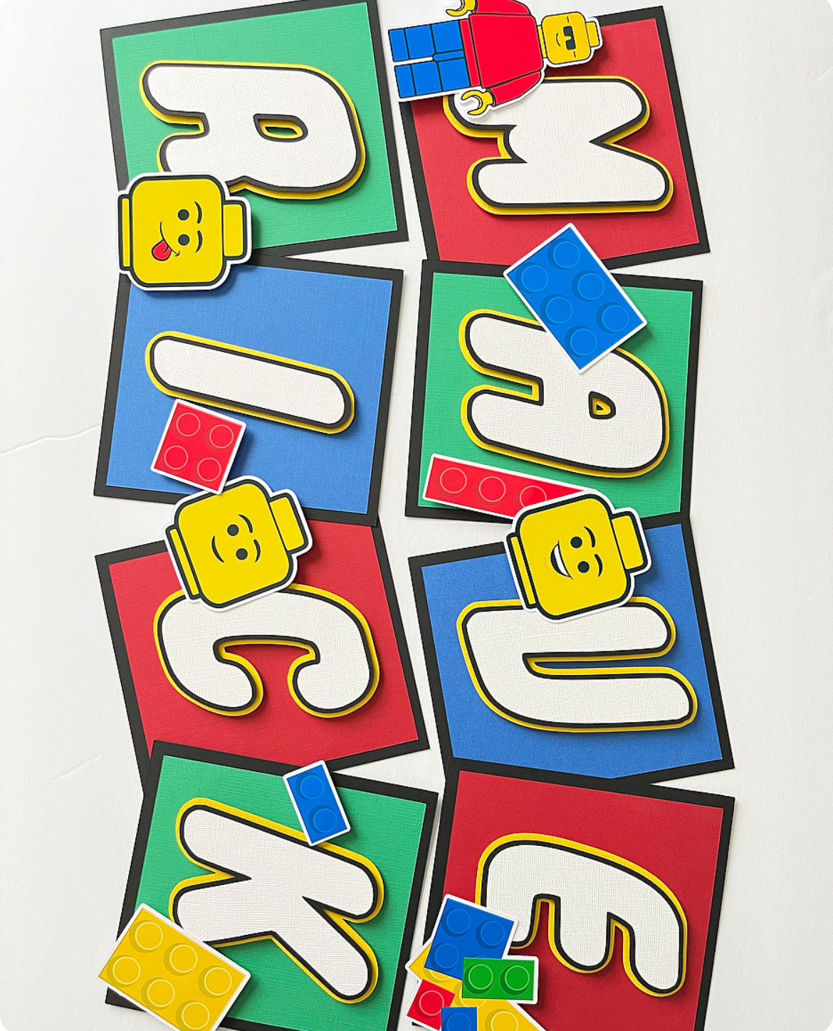 Lego themed Party Decorations