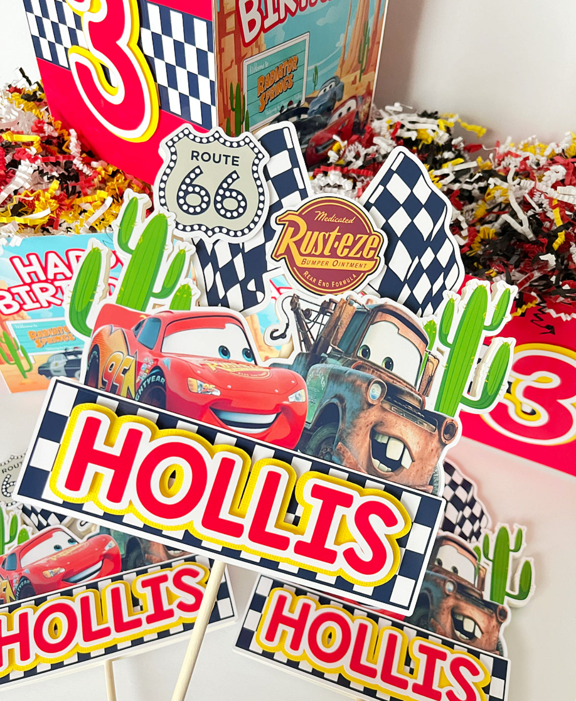 Disney Cars themed Party Decorations