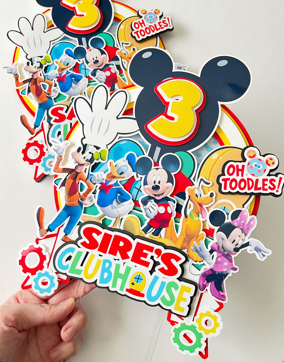 Mickey Mouse Clubhouse themed Party Decorations