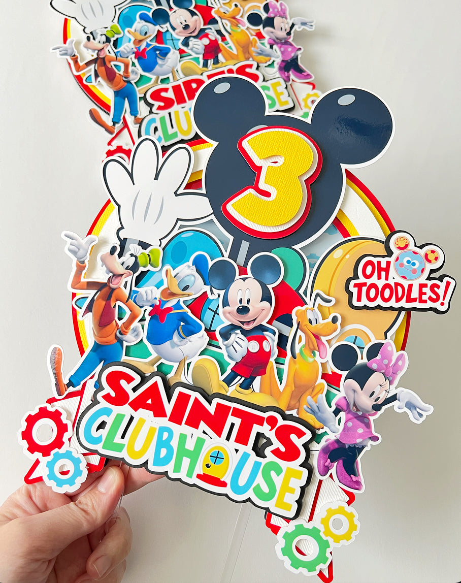 Mickey Mouse Clubhouse themed Party Decorations