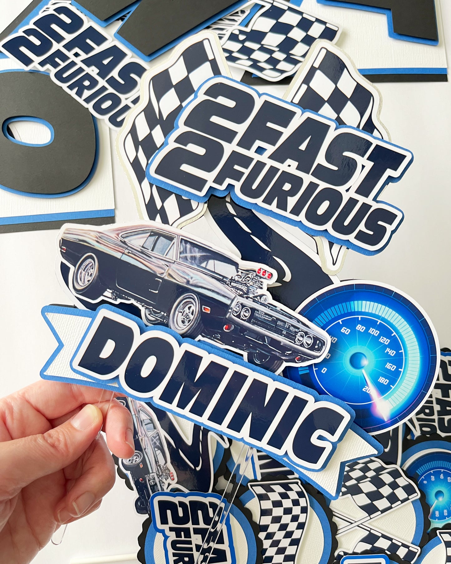 2 Fast 2 Furious themed Party Decorations