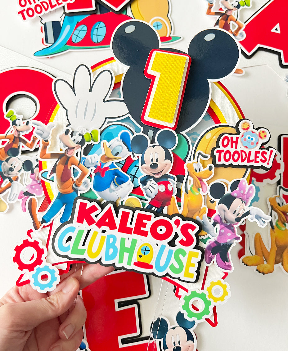 Mickey Mouse Clubhouse themed Party Decorations
