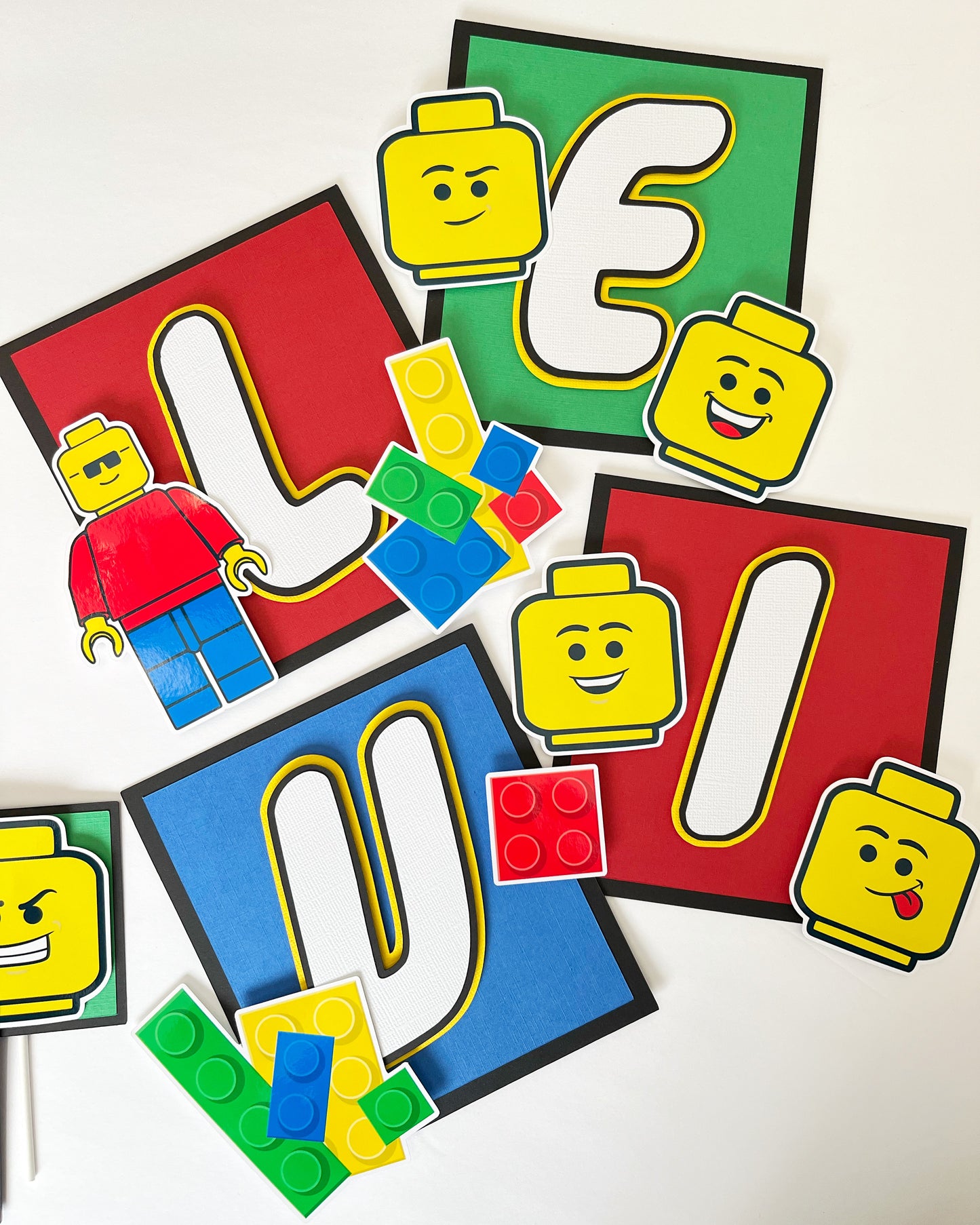 Lego themed Party Decorations