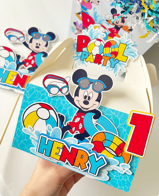 Mickey Pool Party themed Party Decorations