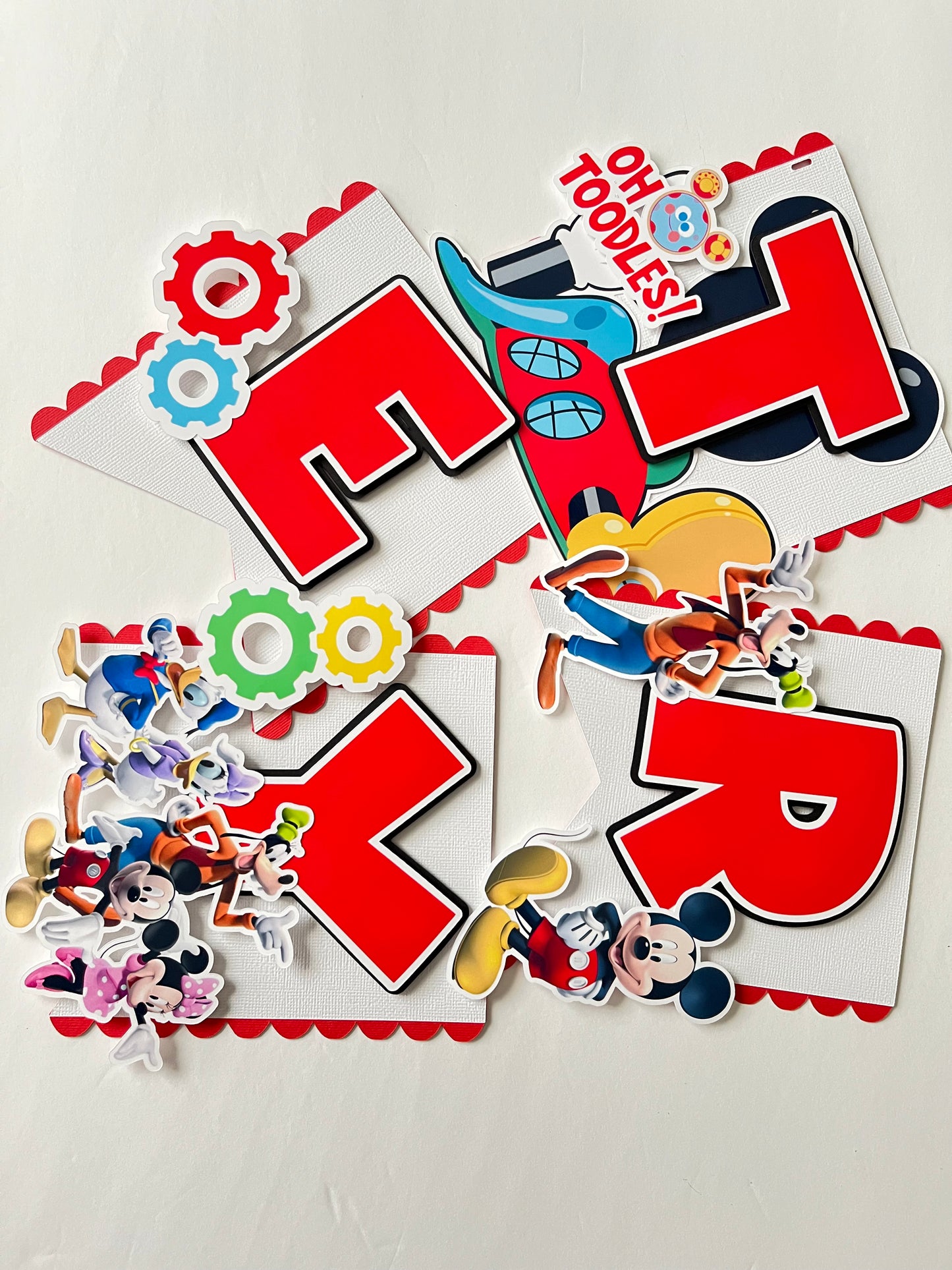 Mickey Mouse Clubhouse themed Party Decorations