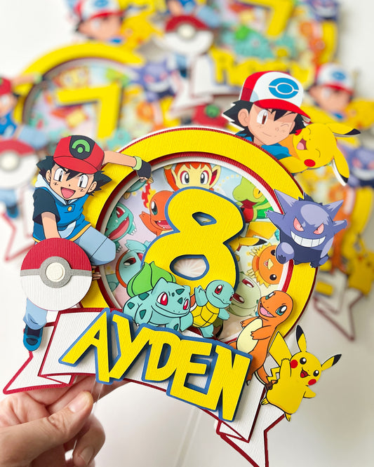 Pokémon themed party decorations