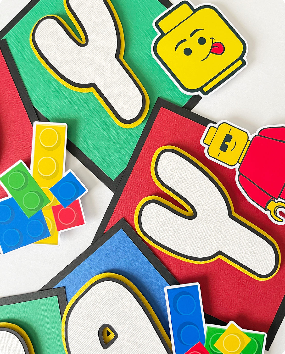 Lego themed Party Decorations