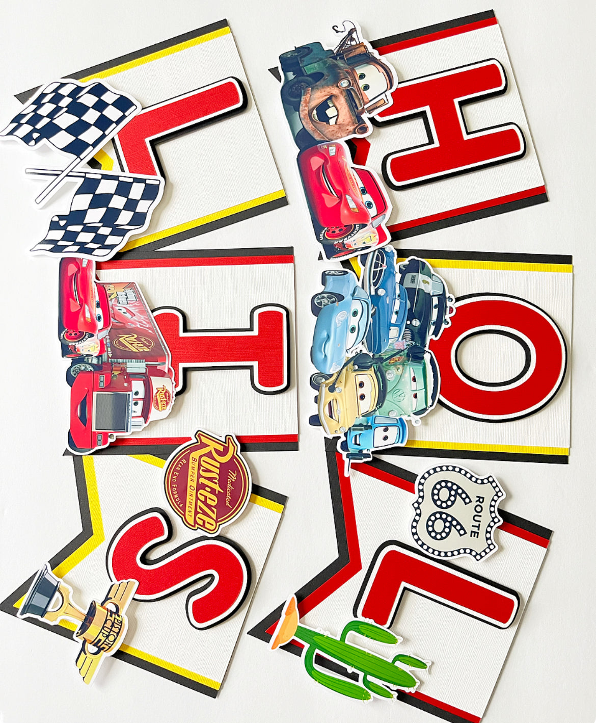 Disney Cars themed Party Decorations