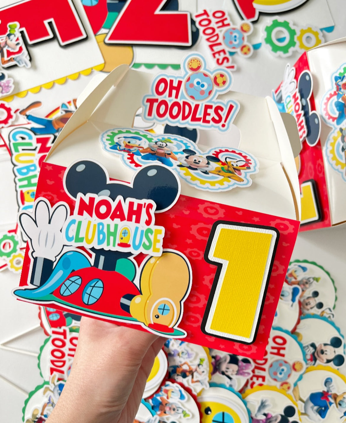 Mickey Mouse Clubhouse themed Party Decorations