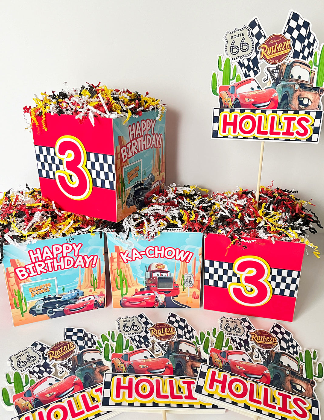 Disney Cars themed Party Decorations