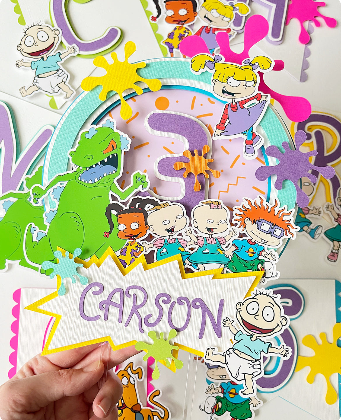 Rugrats themed Party Decorations