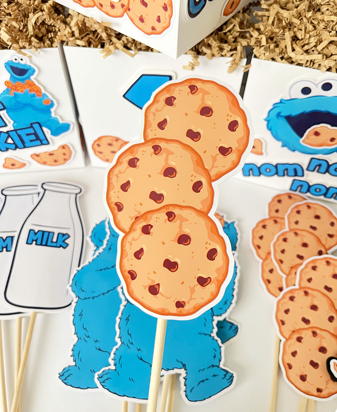 Cookie Monster Centerpieces – Dae2Dae Events