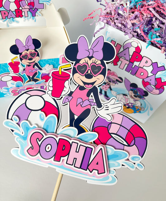 Minnie Pool Party themed Party Decorations