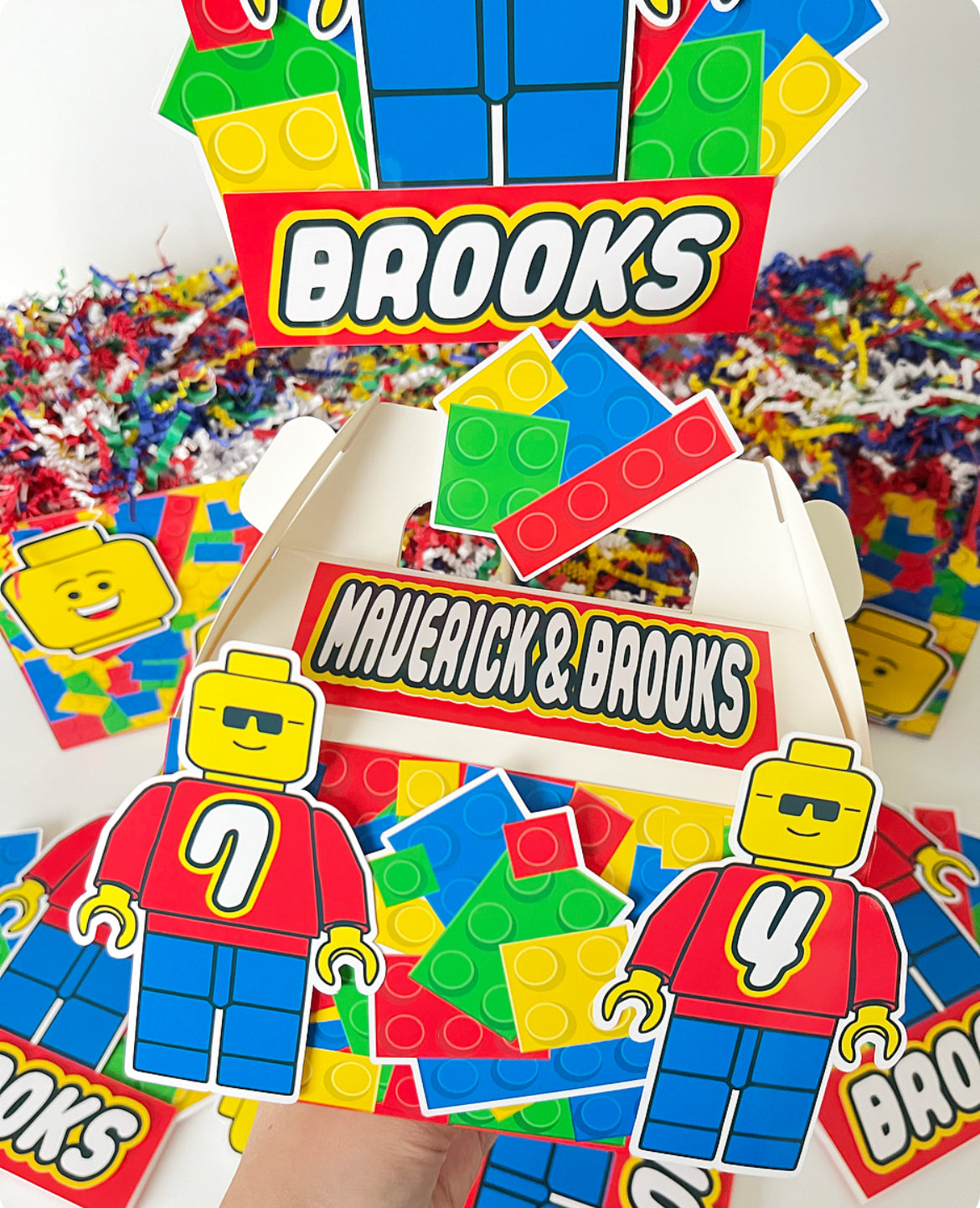 Lego themed Party Decorations