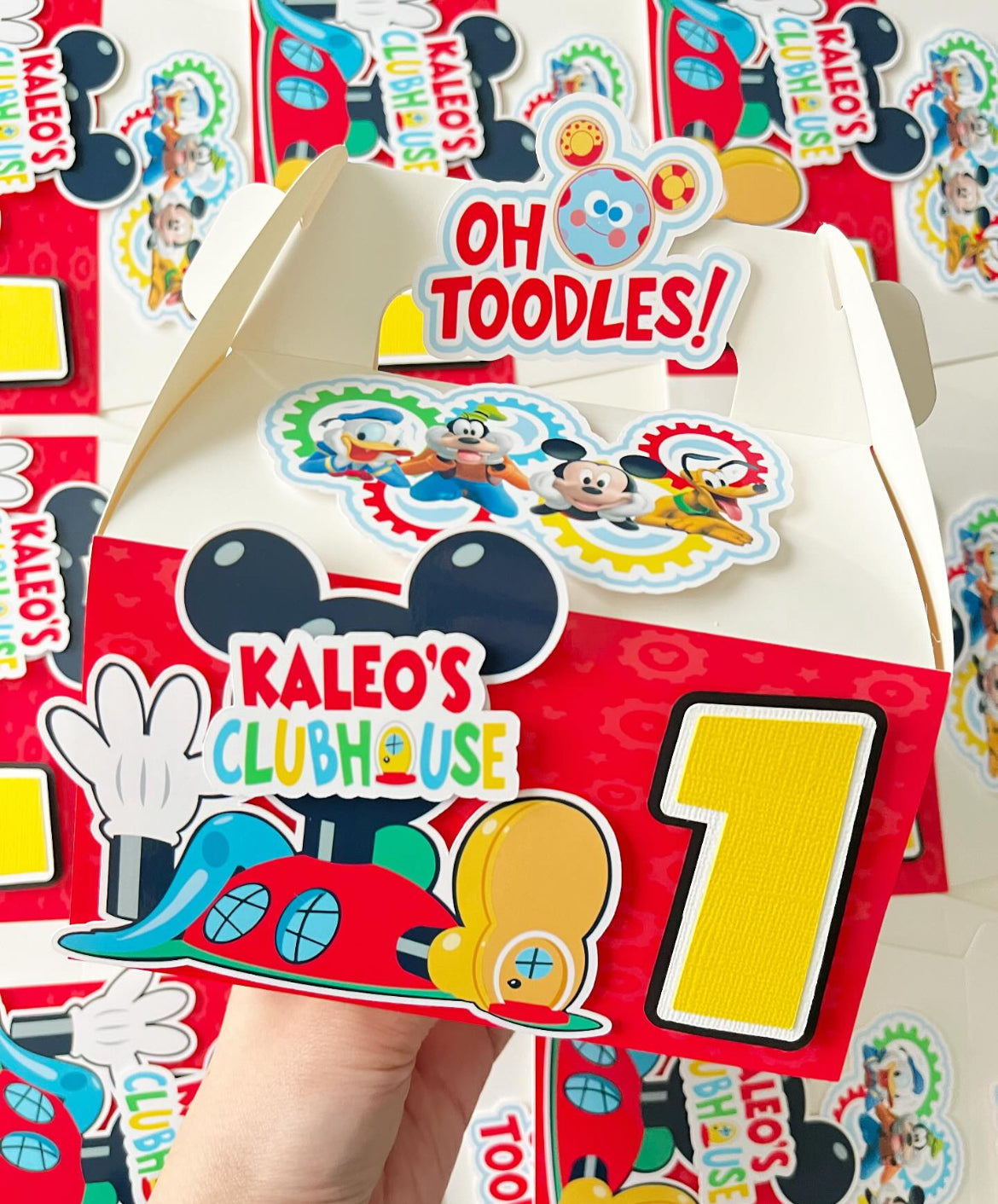 Mickey Mouse Clubhouse themed Party Decorations