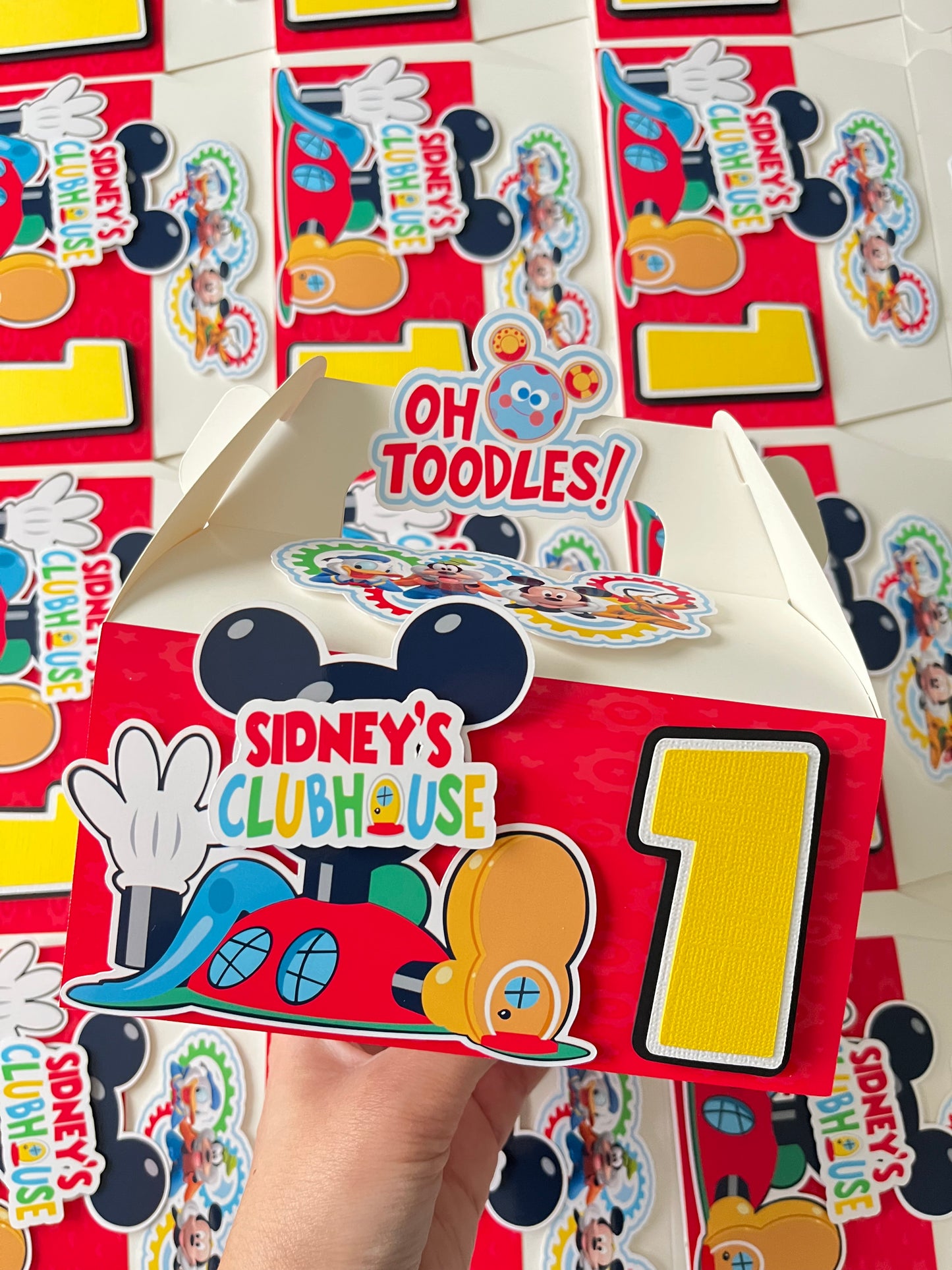 Mickey Mouse Clubhouse themed Party Decorations