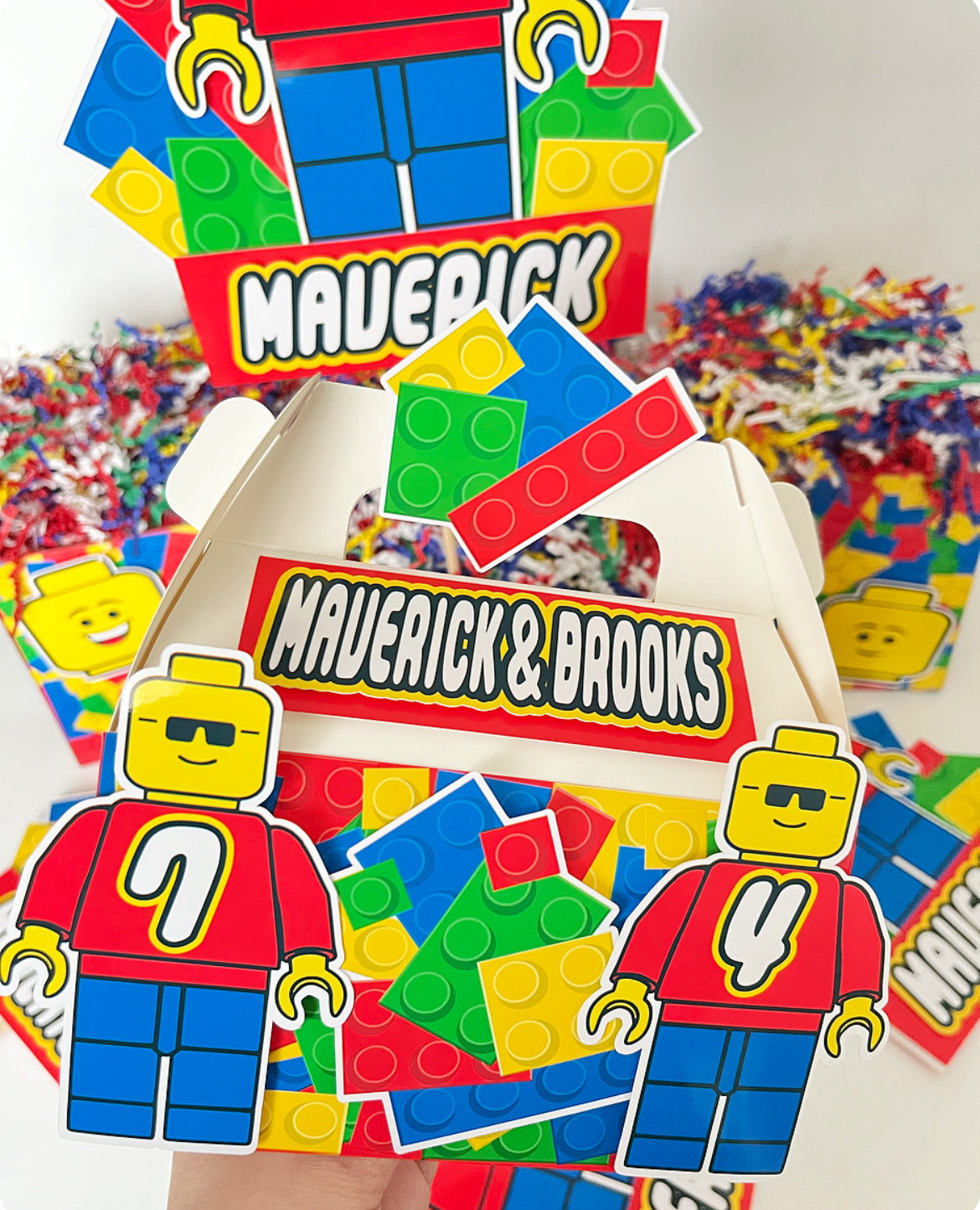 Lego themed Party Decorations
